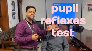 how to check pupil reflex testRAPDpupillary reflexes exampupil function testoptic nerve function [upl. by Kurtzman277]