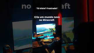 Minecraft sempre é a solução minecraft minecraftmemes setupgamer [upl. by Aoh]