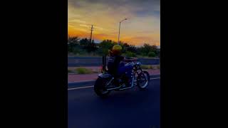 ⚡️KILLER SUNSET⚡️ FXR CHOPPER harleydavidson harley motorcycle motohobos choppershit sunset [upl. by Limhaj]