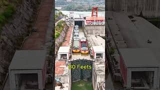 Panama canal Lift Work  Information facts [upl. by Phina]