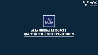 Alba Minerals CEO George Frangeskides answers investors questions [upl. by Millwater]