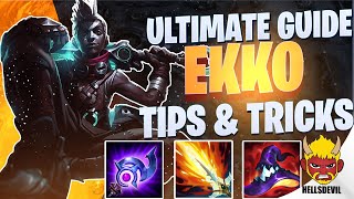 WILD RIFT ULTIMATE EKKO GUIDE  TIPS amp TRICKS  Guide amp Build [upl. by Woodhead608]