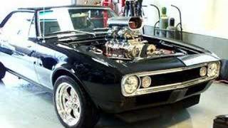 Blown 67 Camaro start up [upl. by Etnelav302]