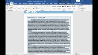 Dar formato APA Arial 12 Justificado e interlíneado 1 5 [upl. by Yevol485]