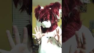 Gyatt furry aroace fursuit cosplay therian fyp [upl. by Eraste151]