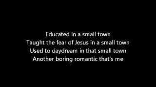 Small Town John Mellencamp lyrics [upl. by Vernor543]