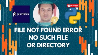 FileNotFound Error  No such file or directory  Python [upl. by Ylyl]