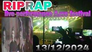 Riprap live performance Awe festival North Garo hills Meghalaya [upl. by Oneida661]