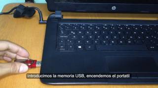 Solucion booteo portatil HP desde USB [upl. by Coy]