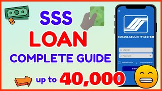 SSS Loan Complete Guide How to Apply Salary Loan SSS Online [upl. by Kcirdderf425]