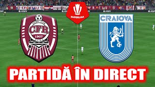 🔴CFR Cluj  Univ Craiova LIVE🔴Superliga🔴Meci Live Azi [upl. by Sankaran44]