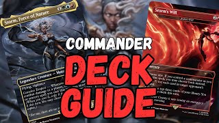 This MARVEL Commander is 100  Storm Force of Nature Commander Deck Profile  Magic the Gathering [upl. by Ardle]