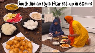 South Indian style Iftar in just 60 minsRamadan vlog [upl. by Coppins261]