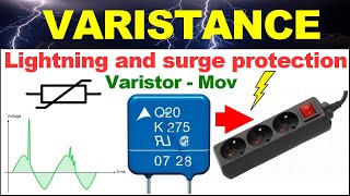 Comment fabriquer une Prise parafoudre parasurtension surtension varistance orage foudre electrique [upl. by Nicolle]