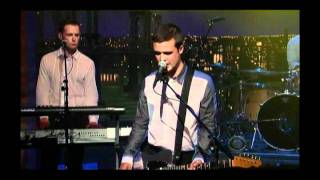 White Lies  quotBigger Than Usquot 516 Letterman TheAudioPervcom [upl. by Cromwell]