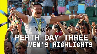 Argentina become backtoback CHAMPIONS  Perth HSBC SVNS Day Three Mens Highlights [upl. by Atsirt]