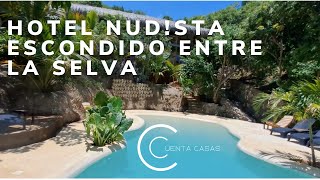 HOTEL NUDSTA ESCONDIDO ENTRE LA SELVA  ZIPOLITE OAXACA [upl. by Airegin]