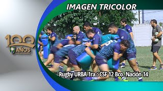 🏉 Rugby Club San Fernando 1ra CSF 12 Bco Nación 14 👇 [upl. by Sotsirhc437]