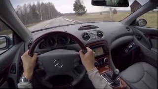 R230 2001–2008 Mercedes SL500 AMG 60 FPS POVtest drive acceleration [upl. by Tiena]