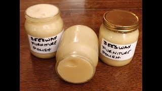 Making beeswax furniture polish [upl. by Anjanette]