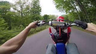 Dangerous Wheelies CRF150R [upl. by Larry]