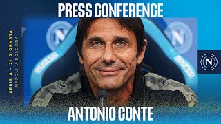 LIVE  La conferenza stampa di Mister Antonio Conte in vista di Napoli  Bologna [upl. by Ettecul92]