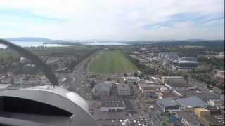 Rundflug Konstanz Bodensee Überlingen Singen [upl. by Anirtruc909]