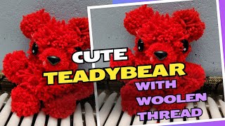 Woolen Thread Craftyoutube youtubevideos 🐻momsfoodncraft💞 [upl. by Corabella]