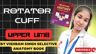 Selective anatomy Triangle of auscultation amp Rotator cuffVishram Singh explanation in hindianatomy [upl. by O'Reilly691]