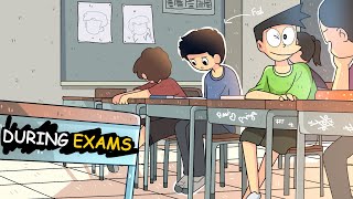 Students During Exams  Indian Exams [upl. by Hewie]