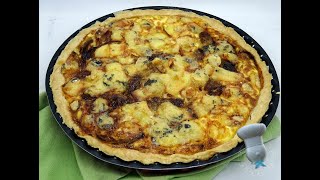 Recette quiche oignons bleu du Vercors [upl. by Philbin]