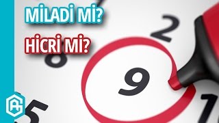 Hicri ve Miladi Takvim Arasındaki Fark Nedir  Takvim 2 [upl. by Eural]