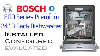 Bosch 800 Series Dishwasher  Unboxed Tested and Evaluated for 6 months [upl. by Loseff]