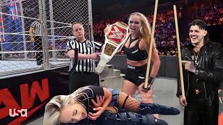 WWE Monday Night Raw 8 August 2024 Ronda Rousey Shocking Return amp Destroy Liv Morgan Highlights HD [upl. by Eisteb]