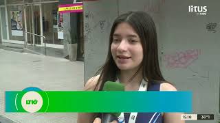 La joven patinadora Xiomara pudo viajar a Brasil para competir hizo podio [upl. by Eikcid]