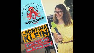 LEONTINA KLEIN ÜBER IHR LEBEN MIT quotDEIN SONGquot  016 [upl. by Kira]