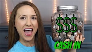 COINSTAR CASH  GUESS HOW MUCH [upl. by Ahsenroc]