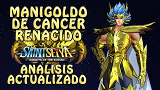 MANIGOLDO DE CANCER RENACIDO JUSTICIA POR EL MANI Saint Seiya Awakening KOTZ [upl. by Ajup]