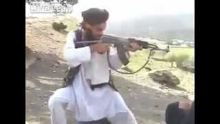 Taliban Fighter Singing  Funny [upl. by Seedman]