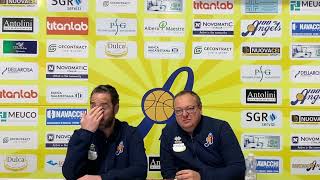 Dulca Santarcangelo corsara su Real Basket Club Pesaro il commento di coach Serra [upl. by Raul]