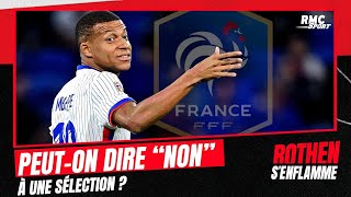 Équipe de France  Deschamps quotdoit assumerquot et quotsanctionnerquot le capitaine Mbappé selon Rothen [upl. by Stefanie]