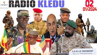 La Revue de Presse de la RADIO KLEDU du 02 JANVIER 2024 [upl. by Akerdnuhs]