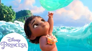 Moana bebé conoce el óceano  Disney Princesa [upl. by Cleveland804]