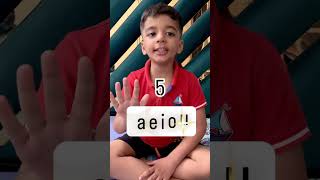 Day 230  Phonic learning shorts vowels and consonants [upl. by Phyllida]