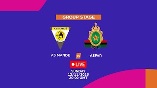 As Mande VS Asfar  CAF Womens CHAMPIONS LEAGUE 2023  GROUP STAGE [upl. by Aynos]