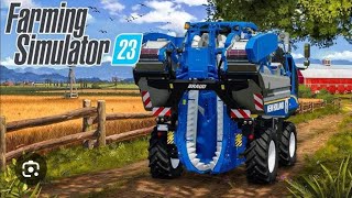 Grapes Farming  Farming Simulator 23 [upl. by Enaelem]