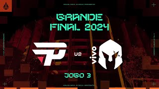 CBLOL 2024 2ª Etapa  Grande Final  paiN Gaming x Vivo Keyd Stars Jogo 3 [upl. by Natie]