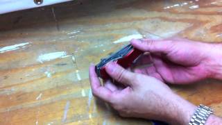 Snap On Knives and Carbide Knife Sharpener  Review  Tools in Action [upl. by Wallinga]