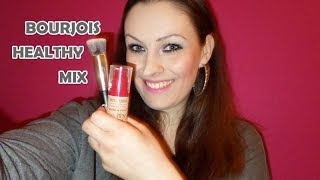 REVIEW BOURJOIS HEALTHY MIX FOUNDATION [upl. by Haim]