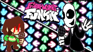 Scienticide  Wing Gaster FNF Song  Friday Night Funkin Mod [upl. by Ysac]